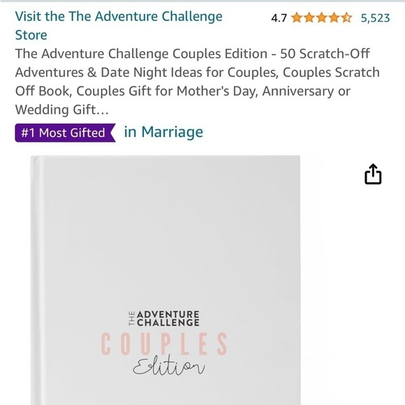 NWT The Adventure Challenge:Couples Edition Date night ideas! ❤️❤️ - Picture 9 of 12